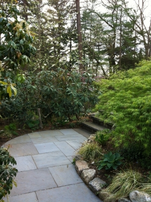 Front Yard Landscape on a Slope - Terrascapes